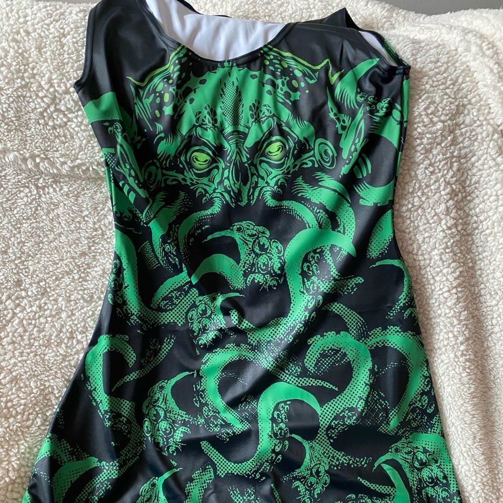 Blackmilk Cthulhu Skater Dress Large